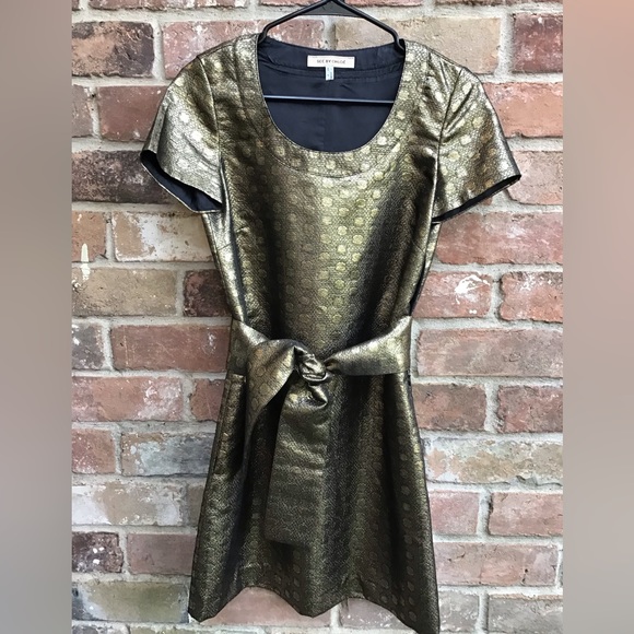 See By Chloe Dresses & Skirts - See by Chloe gold belted dress size 4
